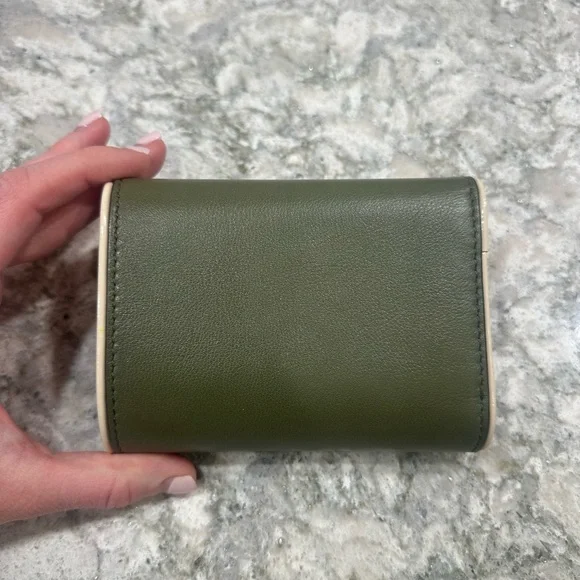 Tory Burch T Piped Medium Wallet - Picture 2 of 9